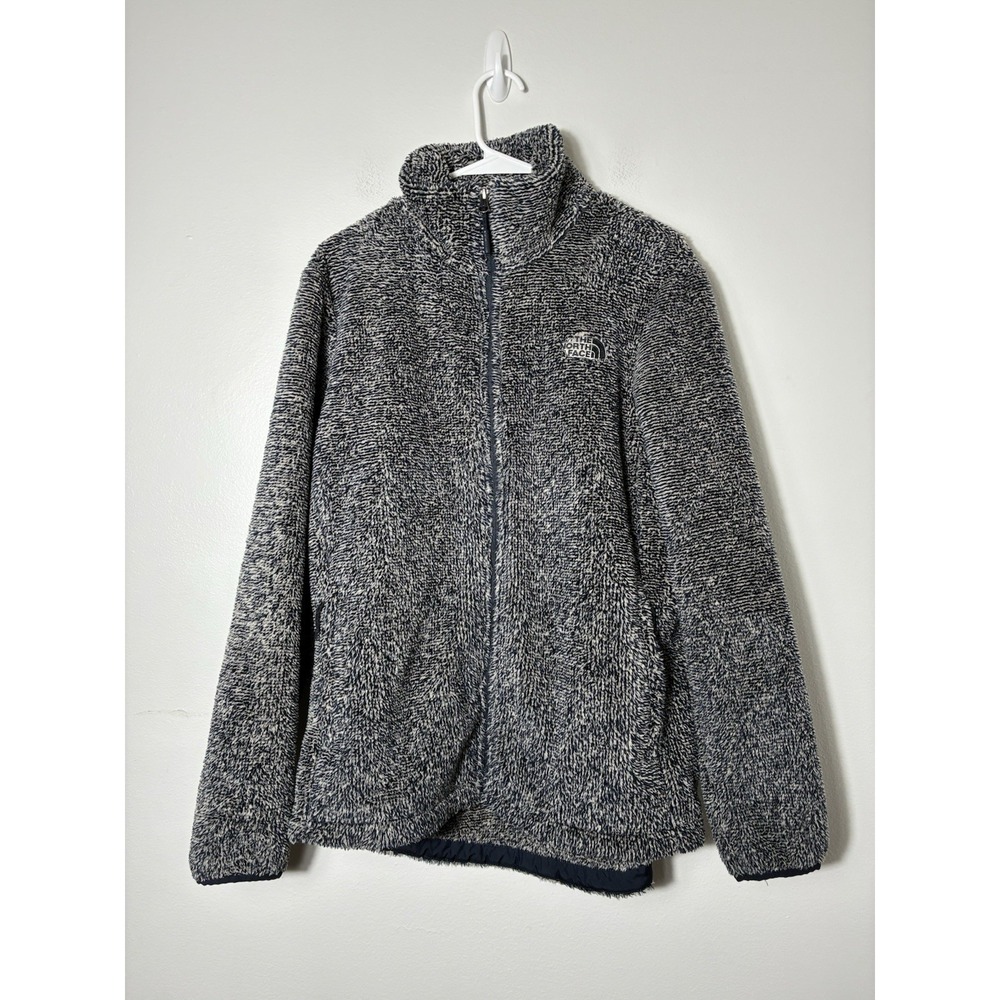 The North Face Osito 2 Full Zip Jacket Women's XL Fleece Gray Gorpcore